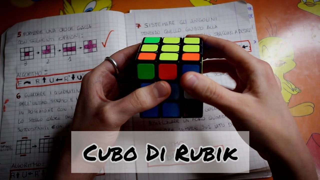 *Asmr Ita* Risolvo il Cubo di Rubik ✔