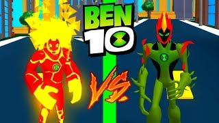 Ben 10 Heatblast Vs Swampfire Roblox Ben 10 Arrival Of Aliens Youtube - roblox ben 10 heatblast