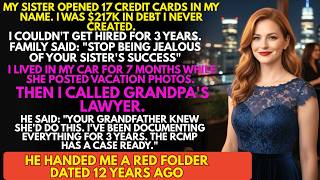 My Sister Opened 17 Credit Cards In My Name—Grandpa's Accountant Had Been Building A Case