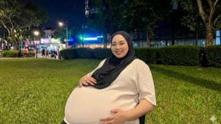 Bumil jual nasi lemak