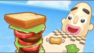 What should I feed Sandwich Runner to reach the maximum level? screenshot 4