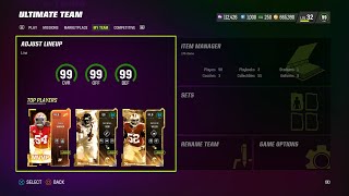 MADDEN 23 49er THEME TEAM 99 Overall