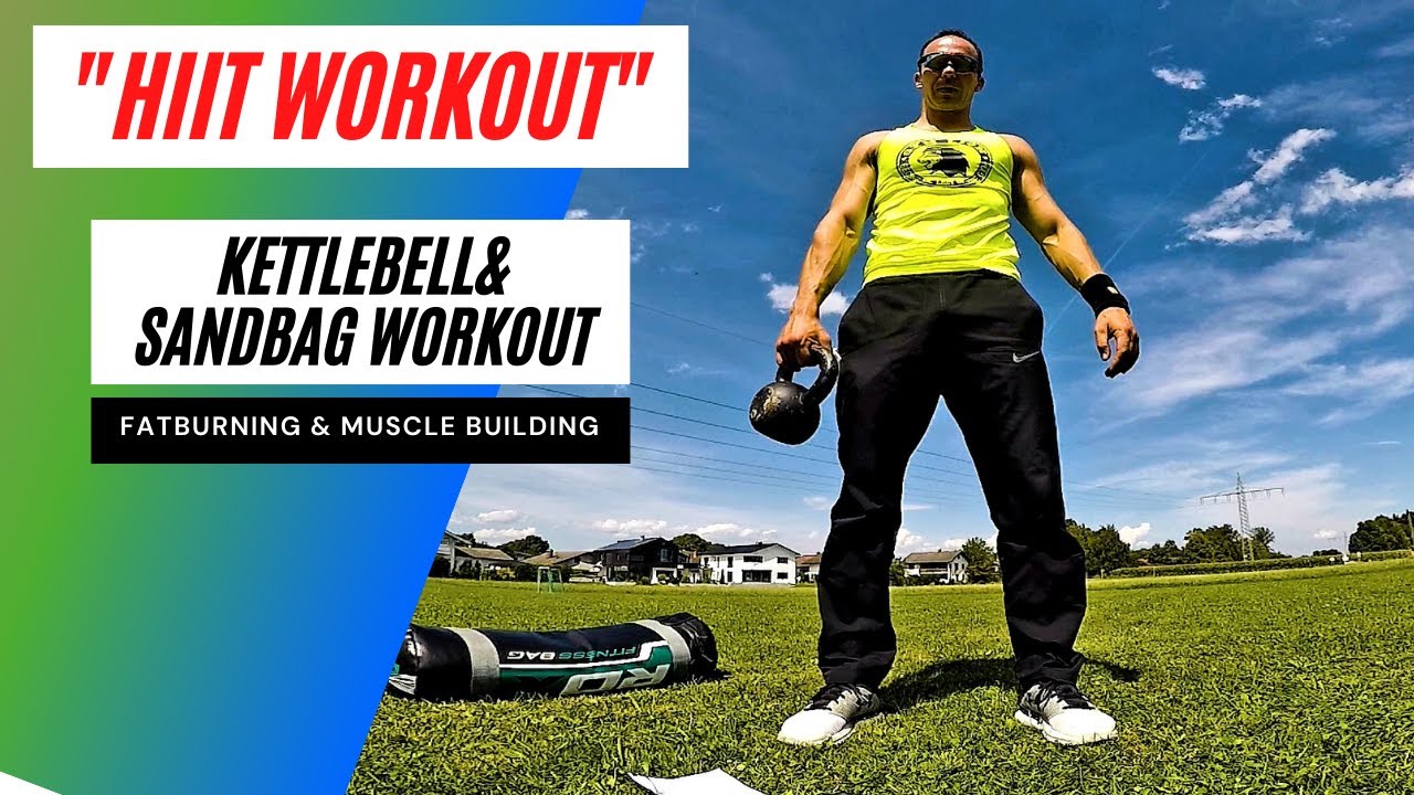 HIIT Kettlebell &amp; Sandbag Workout/ Mixed Conditioning