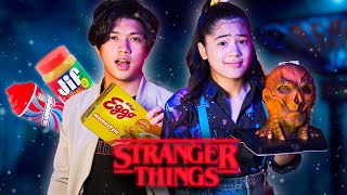 Eating Stranger Things Food For A Day! | Ranz and Niana