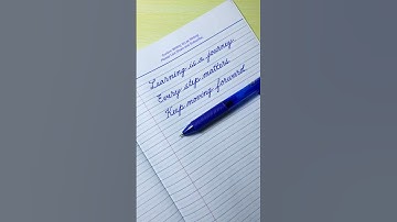 Cursive Writing Quote 20 | How to write in cursive | Cursive Handwriting Practice | Cursive Letters