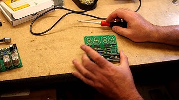 IN-12 Nixie Tube Clock powered by a Parallax Propeller