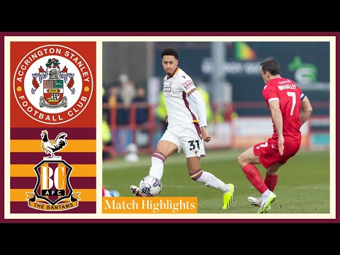 Accrington Bradford Goals And Highlights