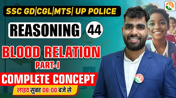 Blood Relation -1 | SSC MTS Reasoning Classes | SSC CHSL Reasoning | SSC GD Reasoning Classes
