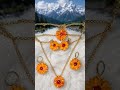 Beautiful clay mould earing necklace set#shortvideo#shorts #trending#explore #resinart#claycrafts