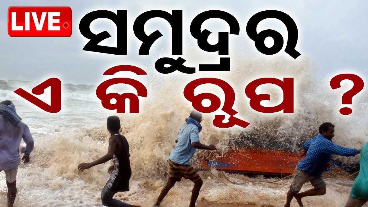 ????Live | ସମୁଦ୍ରର ଏ କି ରୂପ? | Cyclone Dana | Cyclone Update | Odisha