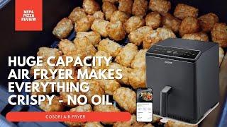 COSORI Dual Blaze Air Fryer 12-in-1 6.8-Quart Wifi Technology AirFryer Top  & Bottom heat Unboxing 