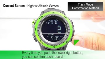 Track Mode Confirmation Method | SENSOR MASTER