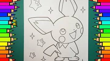 イーブイ ぬりえ