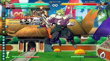 DRAGON BALL FighterZ - Broly - 4265 Damage - Midscreen, Beam Assist