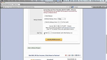 Adding WHM Backup to SiteAutoBackup