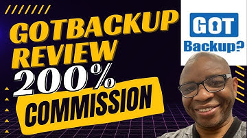 GotBackup REVIEW + Back Office Tour! Protect Your DATA + Make 200% Commissions From The First Month