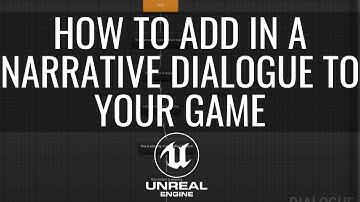 How To Add In Constant Narrative Dialogue To Your Unreal Game Part 1