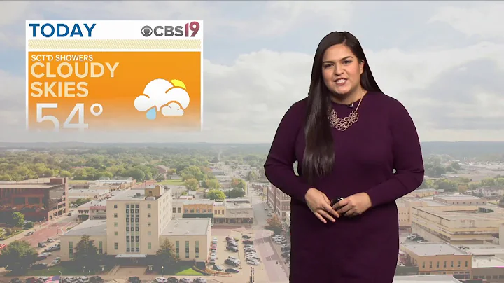Tyler Paper - CBS 19 Morning Weather Update For January 11th, 2019