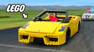 I Built A Life Size LEGO Lamborghini