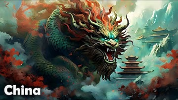 Asking AI to create a mythical animal for each country