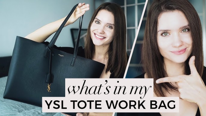 YSL - Saint Laurent Tote Bag  Is it worth it? What's in my bag? 