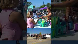 Lakeside Fall Festival in Muskegon, Michigan. Muskegon lake ,Lake Michigan