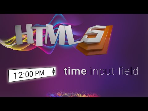 วีดีโอ: อินพุตประเภทใดบ้างที่รวมอยู่ในอินพุตวันที่และเวลาใน html5