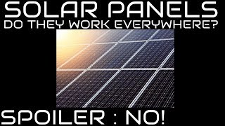 This Is Why Solar Panels Don't Work Well In Space