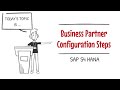 Business partner configuration steps in sap s4 hana