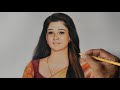 Nayanthara colour pencil drawing video