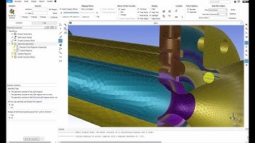 ANSYS Fluent Watertight Geometry Workflow Demonstration on a Complex Arc Jet