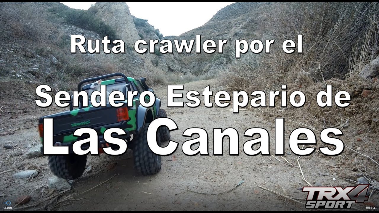 Ruta crawler por el Sendero Estepario de Las Canales (Cuarte de Huerva- Zaragoza)