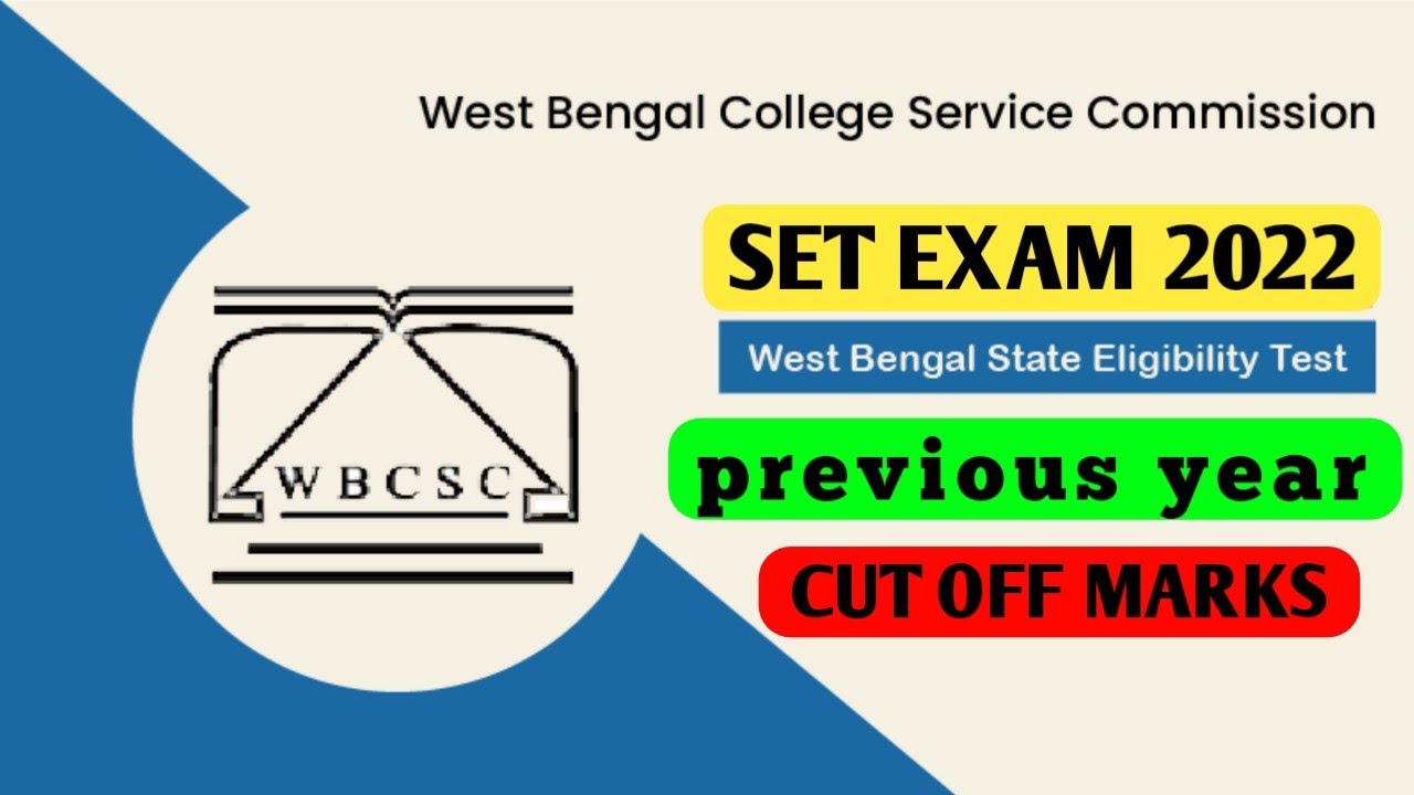 SET cut off 2022 | State Eligibility Test Cut Off Marks | Previous Year SET cut off marks