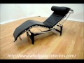 Wholesale Interiors Le Corbusier Chaise Lounge Chair Wholesale Interiors Le Corbusier Chaise Lounge Chair