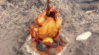 Pollo estilo Horno Para esta Navidad en Campo y facil practico muy economico RECETA PARA #NAVIDAD