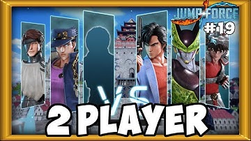 Jump Force 2 player offline - local multiplayer | ALL RANDOM #19