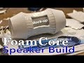 FoamCore model making Design Build with Foam Board: Wireless Bluetooth Speaker Mock up and  Wahey-C1