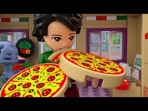 LEGO Land | Lego City Police Station Prison Break | Lego Diamond Heist | Lego Stop Motion. 