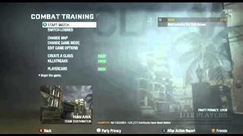 How To Prestige In Combat Training!!!