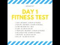 28 FIT days at Home - Day 1 Test