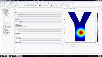comsol advection diffusion