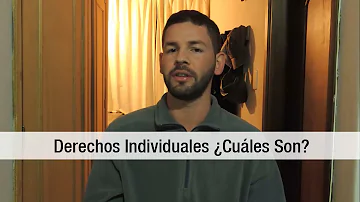 ¿Cuáles son los 3 derechos individuales?