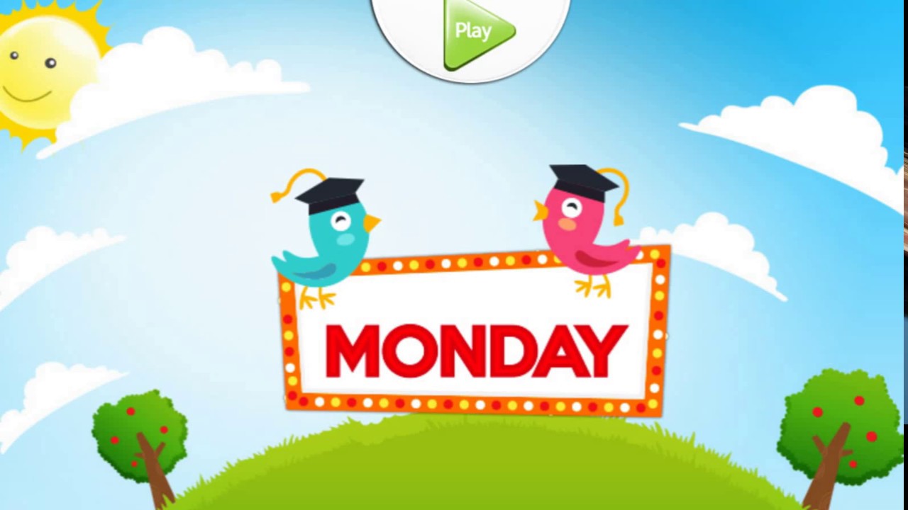 ABC KIDS Days of the week Free App for kids YouTube