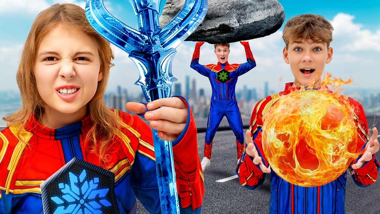 Nous sommes devenus des super-héros pendant 24 heures 🦸‍♀️🦸‍♂️✨ et d’autres épisodes avec Maria