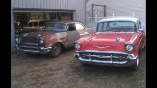 Tri 5 Mania! Soon we will need a barn! We've added yet another 57 Chevy to the fleet.