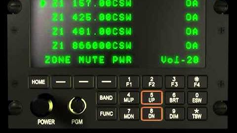 4G - Scrolling Soft Menus - TDFM-7000