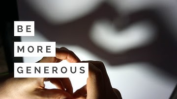 3 Easy Ways to be Generous Without a Lot of Money