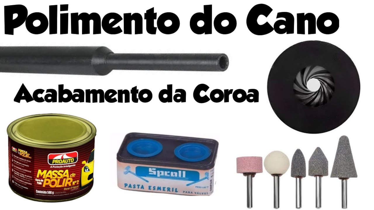 Polimento Interno do Cano e Acabamento da Coroa