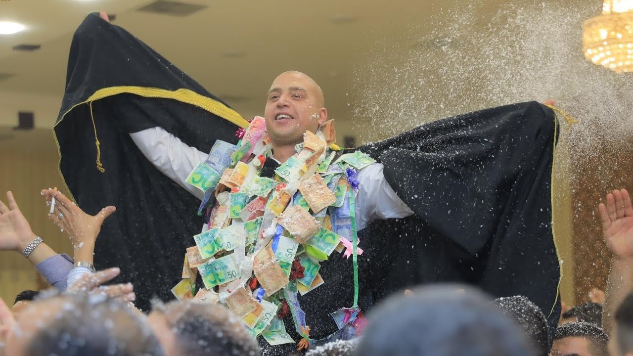 اقوى استقبال لعريس البلد منتصر سلهب والفنان ابراهيم عاشور 🖤🔥