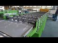 Glazed roofing machine